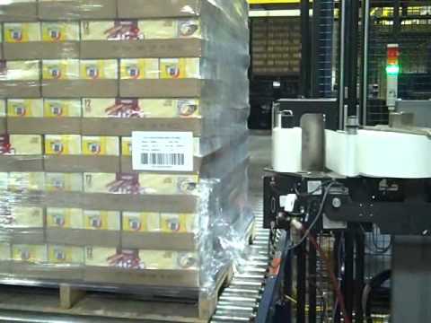 Pallet Labeling Leading Panel Swing Arm (Print Apply)