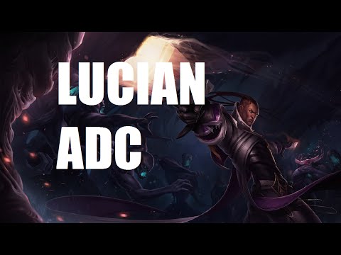 League of Legends Ranked - Lucian ADC - Full Game Commentary