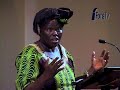 complete program at: http://fora.tv/fora/showthread.php?t=439

nobel peace prize winner wangari maathai speaks on the relationship between scarce natural resources and global conflict.

-----

wangari maathai on 