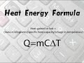 Specific Heat