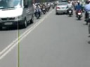 Chaotisch Verkeer Ho Chi Minh City