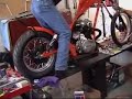 Yamaha XS650 Chopper startup