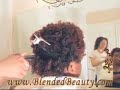 Applying Product to Short Highly Textured Hair