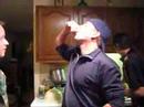 Jay drinks Fire Tequilla
