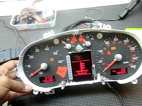 how to repair audi tt dash pod