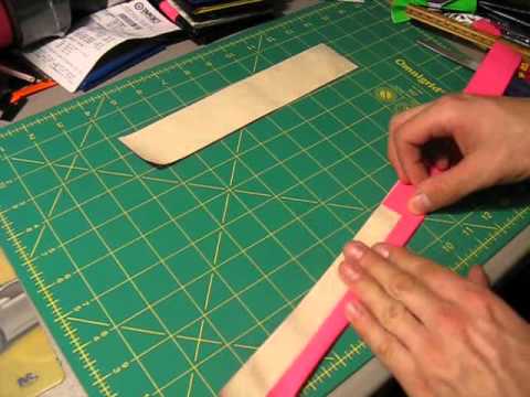 how to make a duct tape belt step by step