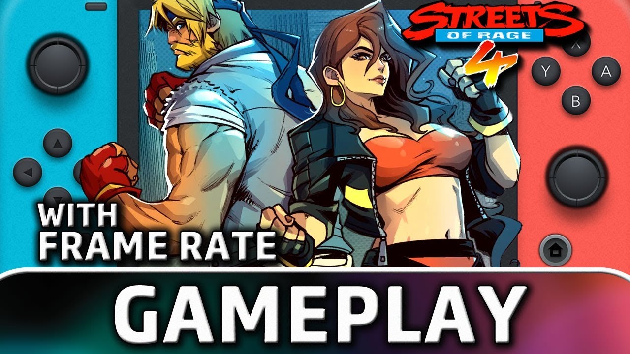 Streets of Rage 4 | Nintendo Switch Gameplay and Frame Rate