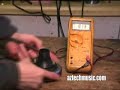 Music Horn Diaphram Repair Ohm Meter