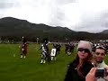 Blairgowrie pipe band in newtonmore