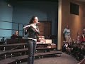 Teen jazz flutist - 13 years old -  Improvises on Work Song