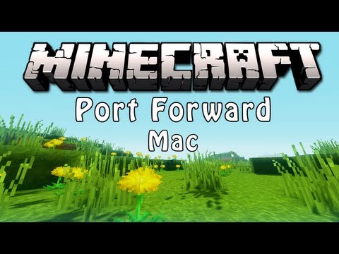 how to portforward a minecraft