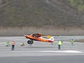 Impressive short field takeoff Impressive short field takeoff