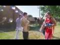 Zac gets soaked on hsm3 set!