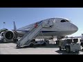 Flying on 787's first flight to Japan