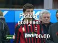 El gol más rápido del fútbol