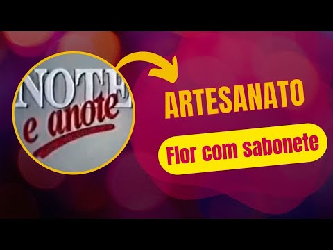 Flor de sabonete 2