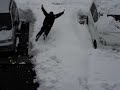 Shigue e a barrigada na neve