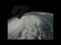 Ripresa dell'uragano Irene eseguito dalla stazione video della NASA in orbita