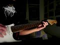 aura noir's song mirage played by me(i don't know if it's correct,i have learned it by ear)