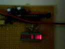 Knight-Rider style oscillating LED prototype