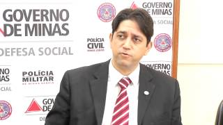 VÍDEO: Veja o pronunciamento do delegado da Polícia Civil Anderson Alcântara