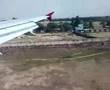 Landing at Varanasi Airport