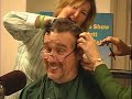 Joe Bartlett of WOR 710 AM Radio gets head shaved
