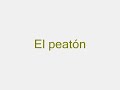 Jaime Sabines - El peatón