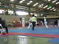 Guayama Taekwondo Back Kick Knock Out