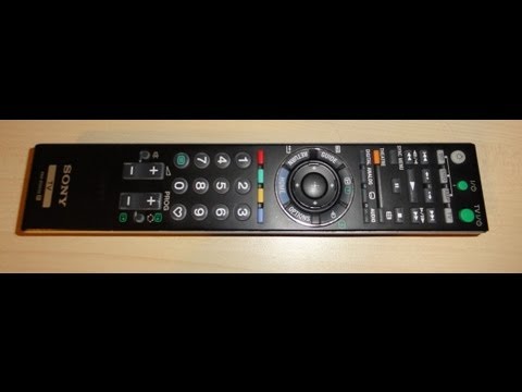 how to change battery on sony tv remote