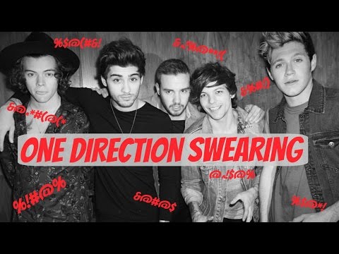 One Direction swearing