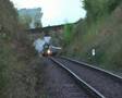 6024 Slipping on Washford Bank.