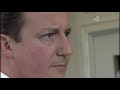 David Cameron forgetting his rehearsed lines in a Tv interview. The leader of the Tory party reduced to shaking his head apologising and asking the producer if he can start again :D The next Prime Minister? God help us.