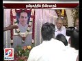 Gnanadesikan paid tribute to Rajiv Gandhi's portrait - Sathiyam tv News