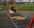 hillarious - fall off swing