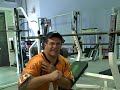 Incline Barbell ...Ouch!!! My Shoulder! June 26, 2