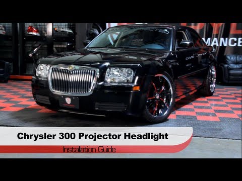 Spyder Auto Installation: 2005-08 Chrysler 300 Halo Projector Headlights