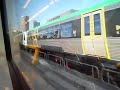 Riding a Transperth B-set into Esplanade from Mandurah