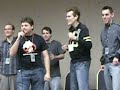 Since the professional voice actors had to be late to the Anime Radio panel, the Abridged Series voice actors came onstage and entertained us until the other VAs came. This video includes LittleKuriboh, Kroze, Takahata101, Lanipator, KaiserNeko, Masakox, Megami33, WhiteAsh002, and somatosensation. Enjoy! :)