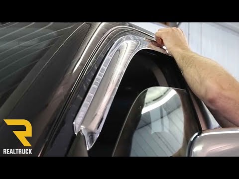 how to remove vent visor adhesive