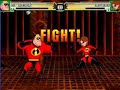mr. increible vs. elastigirl mugen