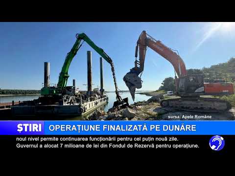 Operațiune finalizată pe Dunăre