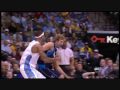Kenyon Martin flagrant foul on Dirk Nowitzki (09' po's, 2nd Round, Game 1)