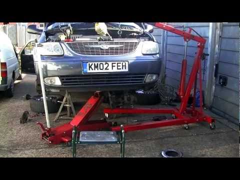 Chrysler 2.5 crd clutch change.
