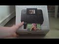 SELPHY CP800 Canon photo printer UNBOXING