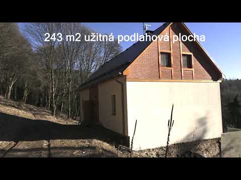 Video Rodinný dům na samotě v lese, novostavba, Horní Krupka