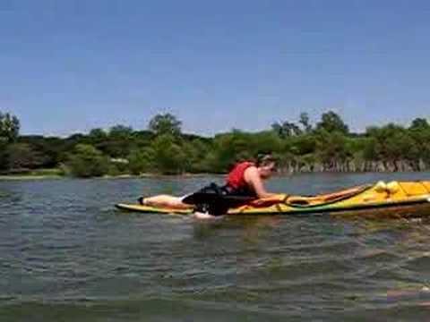 how to kayak self rescue