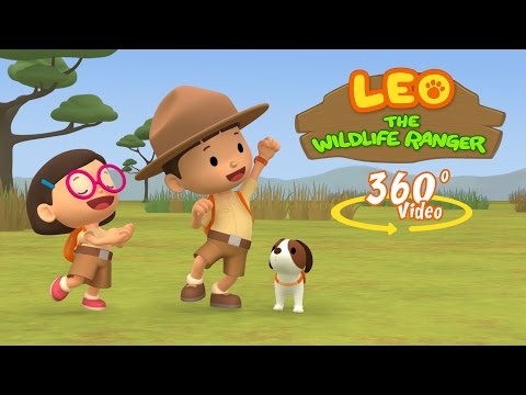 Leo The Wildlife Ranger in the Metaverse | 360 Video | Virtual Reality Safari! - YouTube