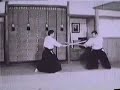 Katana Practice Sword Techniques (Old, B&W, No Sound)