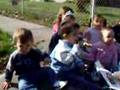 Kids eating Chametz